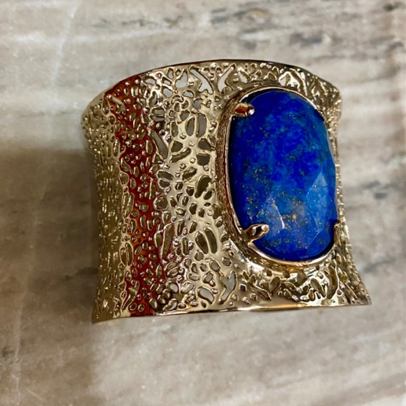 Kendra Scott vintage lapis cuff - Picture 3 of 5